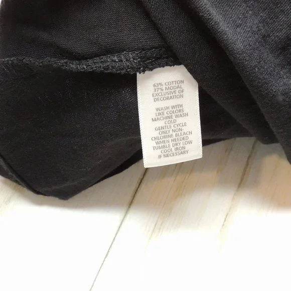 Anne Taylor LOFT Black Ruffle Top - Picture 5 of 6